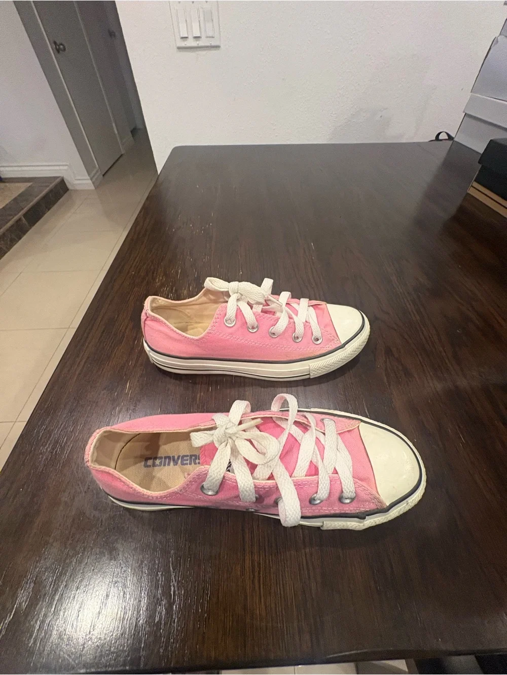 Converse Kids' Pink Low Top Sneakers